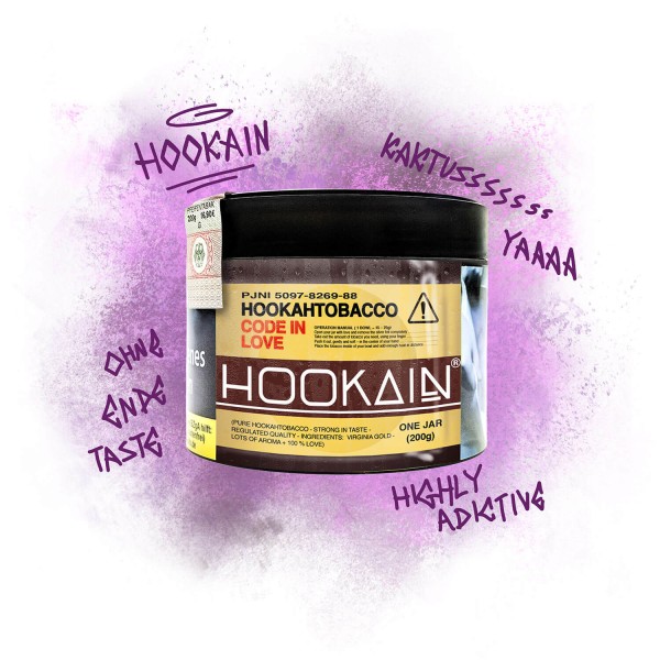 Hookain Tobacco 200g - Code in Love