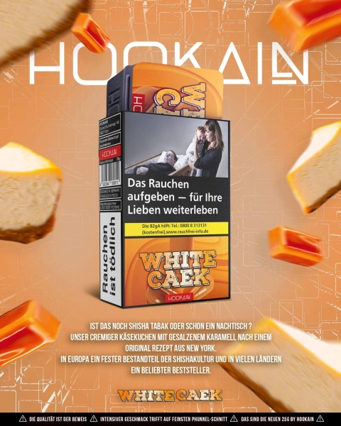 Hookain Tobacco 25g - White Caek