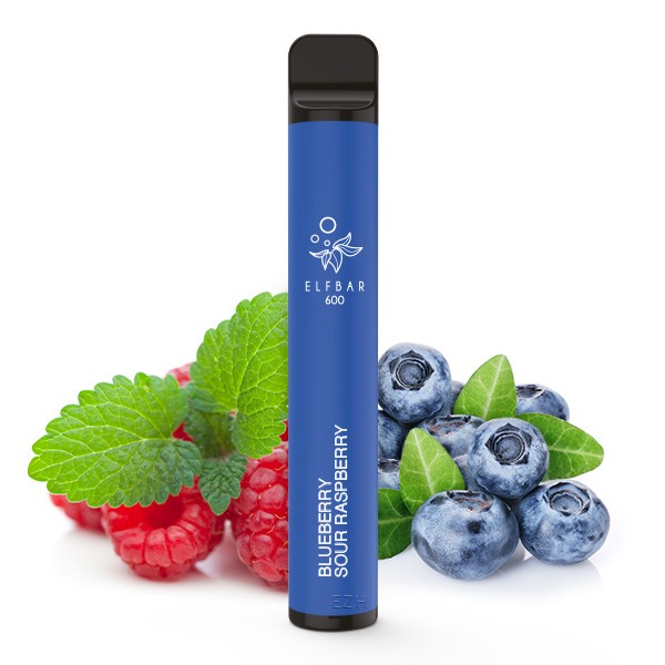 Elfbar 600 - Blueberry Sour Raspberry 0mg (Steuerbanderole)