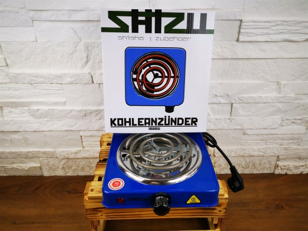 ShiZu - Kohleanzünder elektrisch - Blue