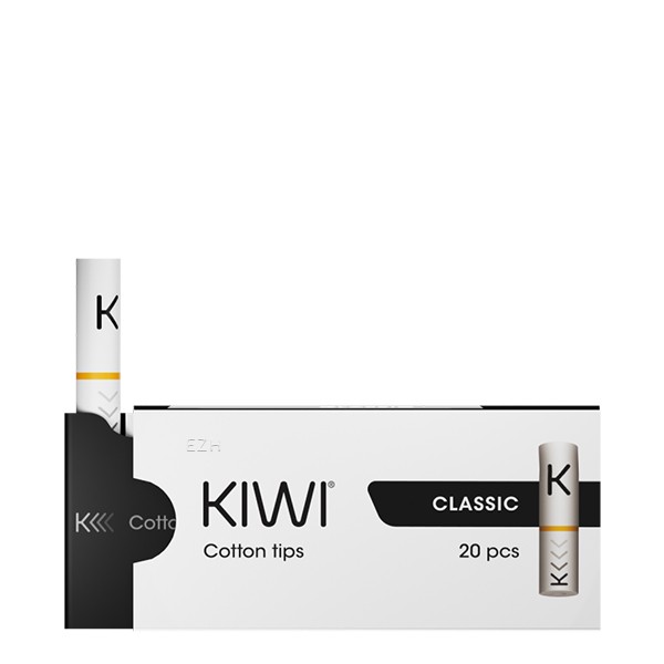 Kiwi Pen Filtermundstück (20er Pack) - Weiß