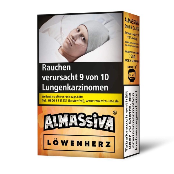 ALMASSIVA Tobacco 25g - Löwenherz