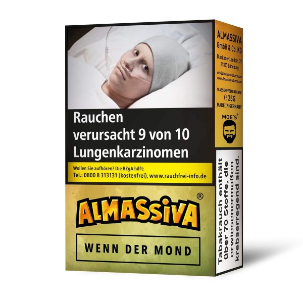 ALMASSIVA Tobacco 25g - Wenn der Mond