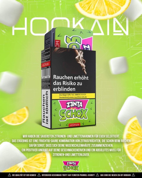 Hookain Tobacco 25g - Zenta Shox