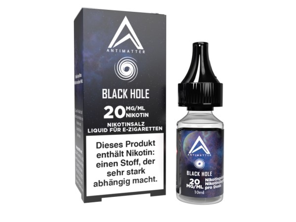 Antimatter Nikotinsalz Liquid 10ml - Black Hole 20mg