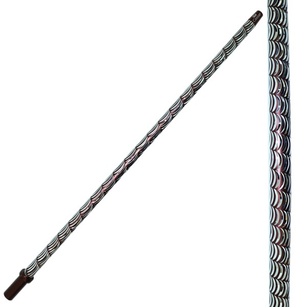 Caesar Alumundstück - Slim Fine Diamond 02 - Brown