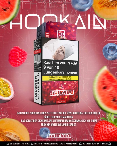 Hookain Tobacco 25g - Fellatio