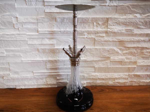 WD Hookah - G30-3 - Zagreb White Dark Purple