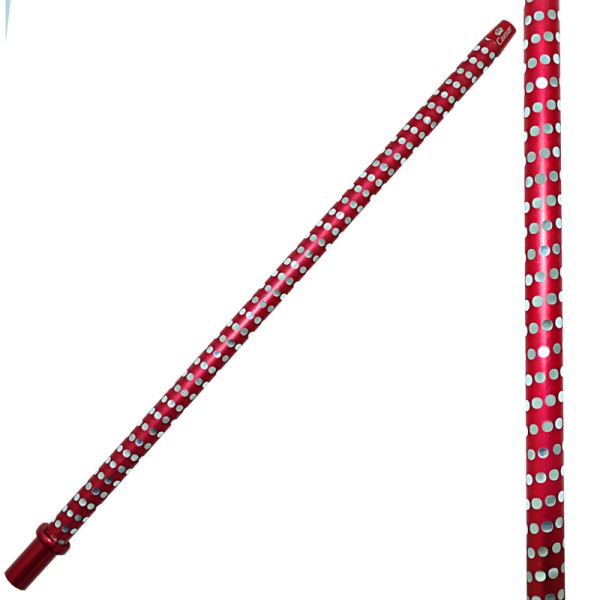 Caesar Alumundstück - Slim Fine Diamond 01 - Red