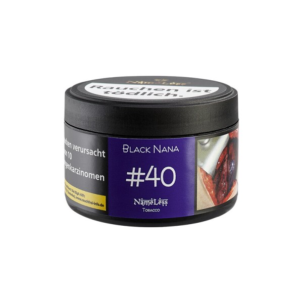 Nameless Tobacco 25g - #40 Black Nana 2.0