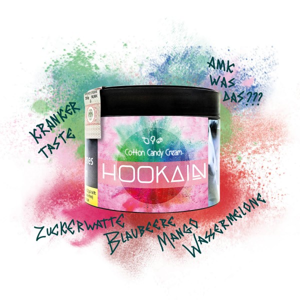 Hookain Tobacco 200g - Cotton Candy Cream